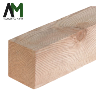 Брус лиственница