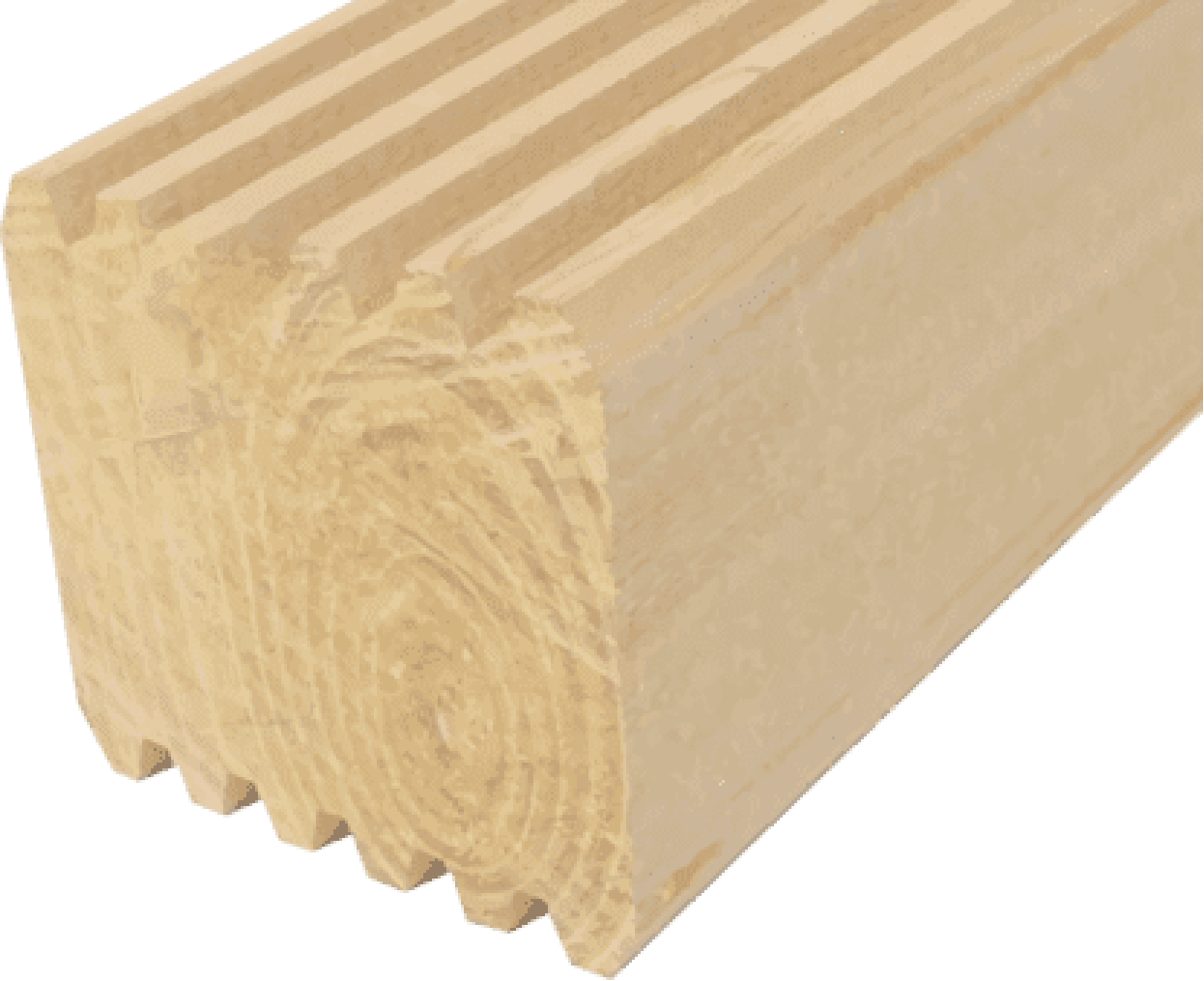 Брус профилированный