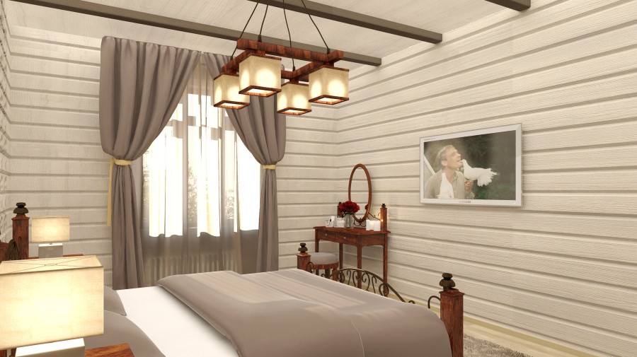 Имитация бруса лиственница